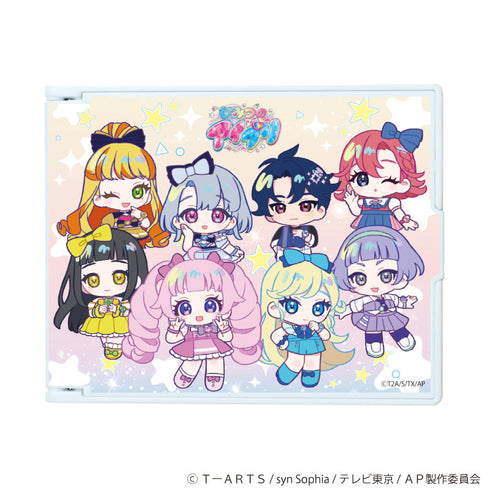 『ひみつのアイプリ』デカキャラミラー01/(ミニキャライラスト)